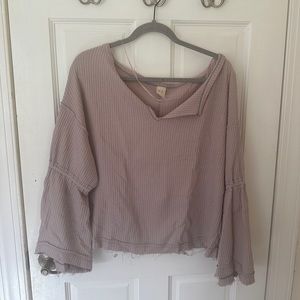 We the Free Bell Sleeve Top